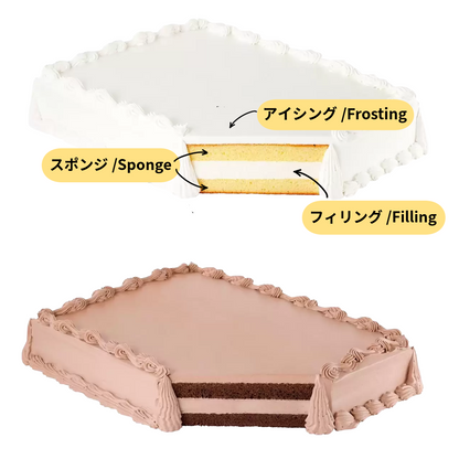 特大パーティーケーキ*4日前までに要注文