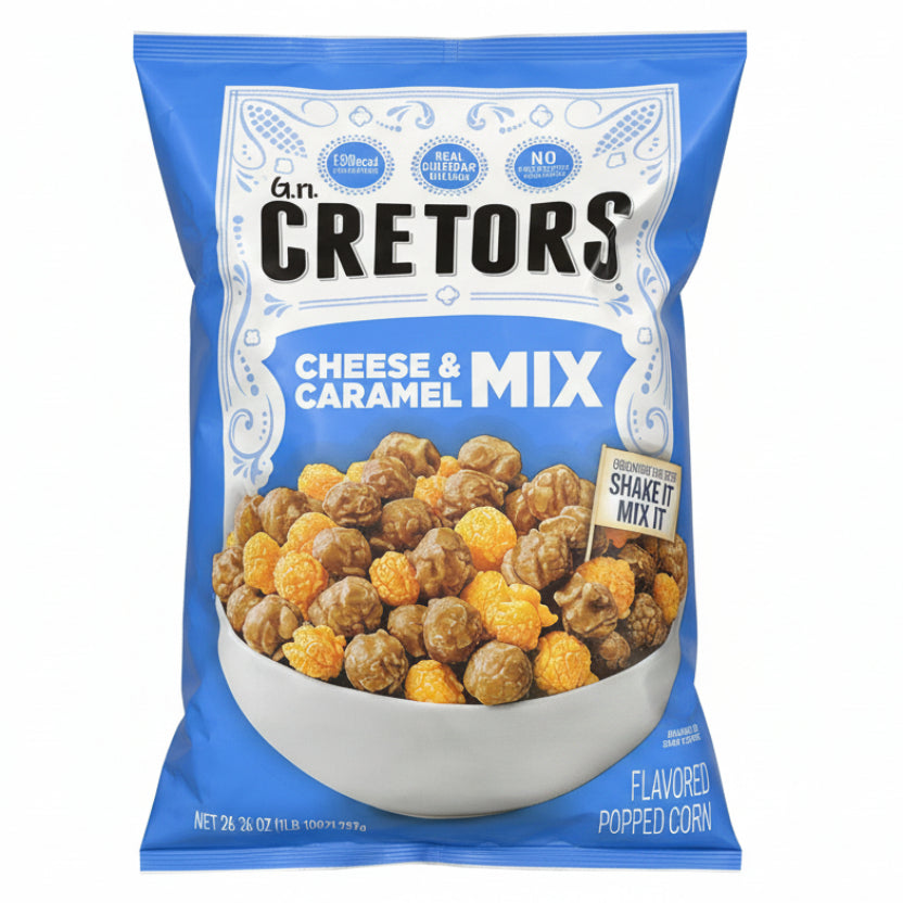 Popcorn Cheese & Caramel Mix