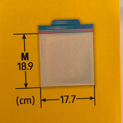 Ziploc Freezer Bags, Medium