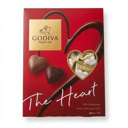 Godiva Heart Chocolate Assortment (40 pieces)