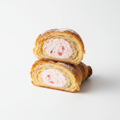 Mini Strawberry Cream Croissant